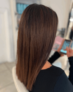 luxury brunette Hertford Hair Salon